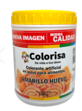 COLORANTE AMARILLO HUEVO X500G