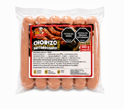 CHORIZO SANTA ROSAMINI X 10und