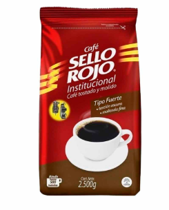 CAFE SELLO ROJO X 2500G