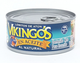 ATUN VIKINGOS EN LOMITOS DE ACEITE X160G