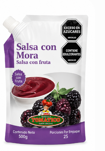 SALSA MORA TOMATICO X 500G