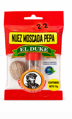 NUEZ MOSCADA PEPA DUKE X10G