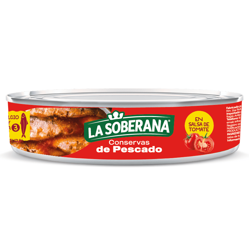 SARDINA OVALADA SOBERANA 425G