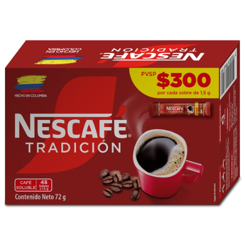 NESCAFE TRADICIONAL X 48 SOBRES