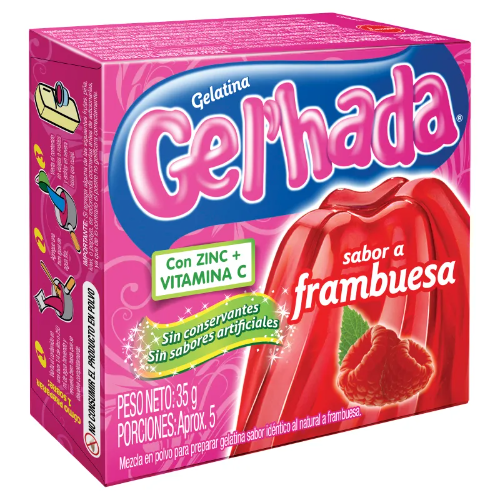 GELHADA X UND FRAMBUESA