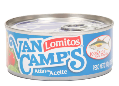 ATUN VAN LIMITO CAMP`S ACEITE X160G