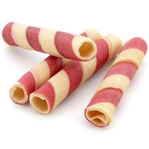 BARQUILLOS ROLLED FRESA