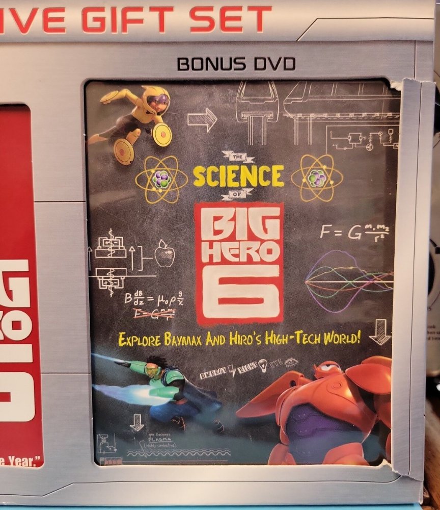 bonus disc dvd big hero 6