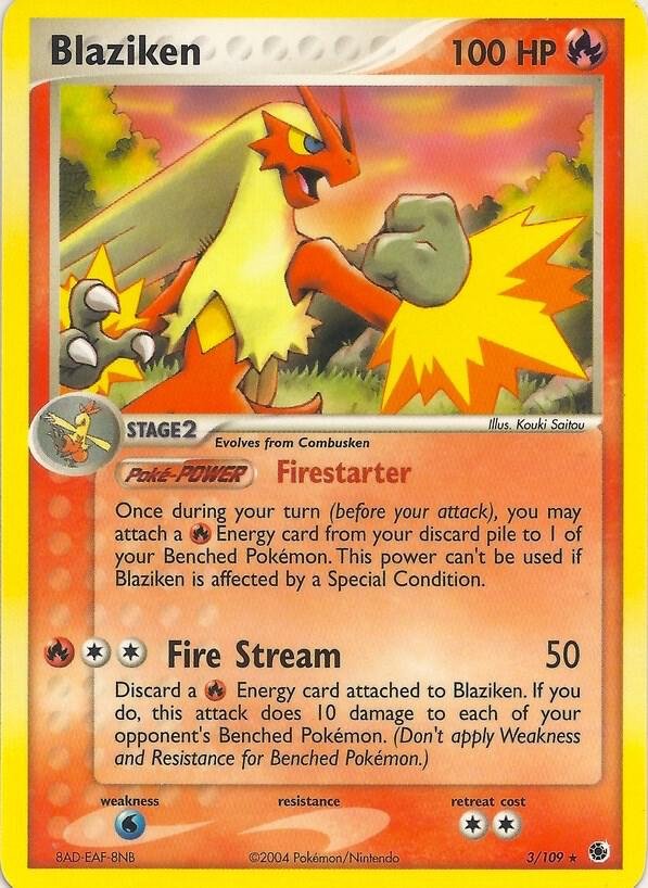 Blaziken (Holo) - EX Battle Stadium (BST) 3/109