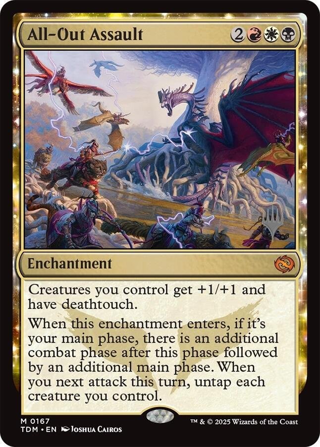 All-Out Assault - Promo Pack: Tarkir: Dragonstorm (PPTDM)