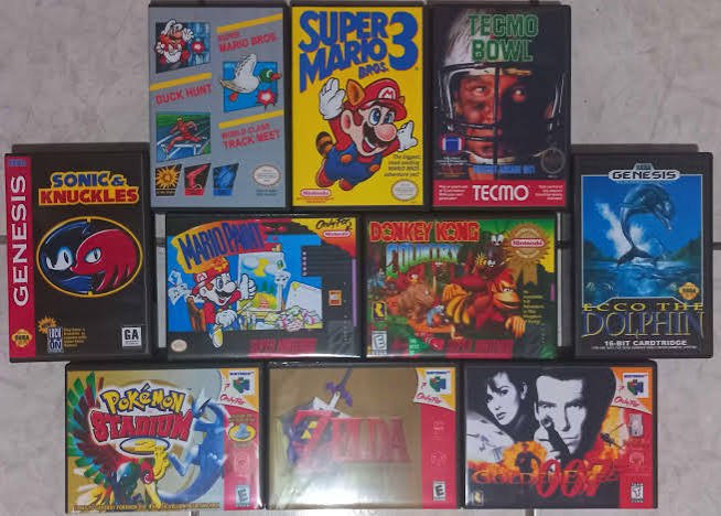 CAJAS RETRO CUSTOM PARA VIDEOJUEGOS