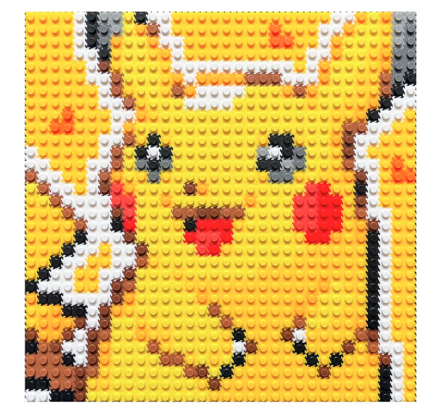 CUADRO PIKACHU PIXBRIX