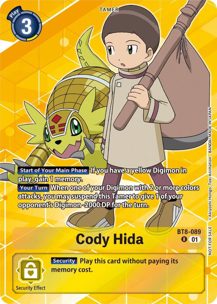 Cody Hida (Tamer Party Pack -The Beginning-) - New Awakening (BT-08)