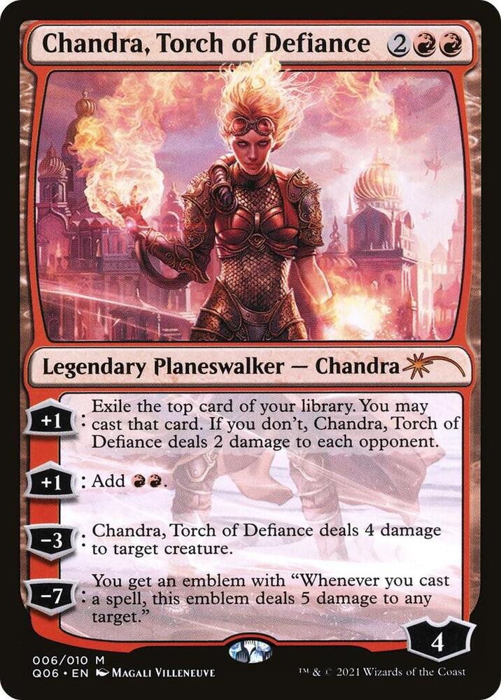 Chandra, Torch of Defiance - Unique and Miscellaneous Promos (UMP)