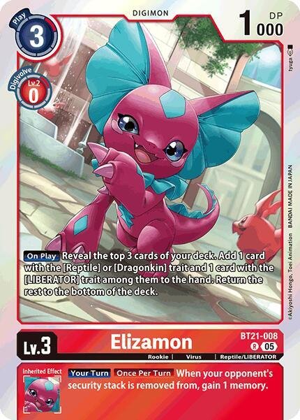 Elizamon - World Convergence (BT-21)