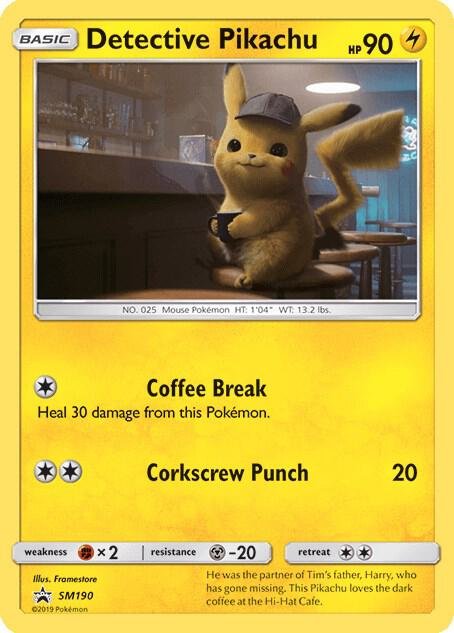 Detective pikachu SM190