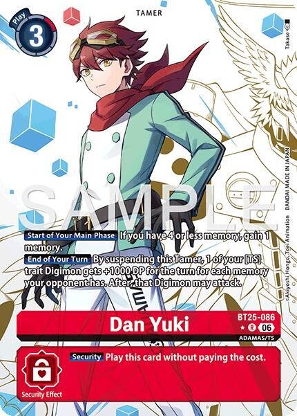 Dan Yuki (Alternate Art) - Dual Revolution (BT-25)