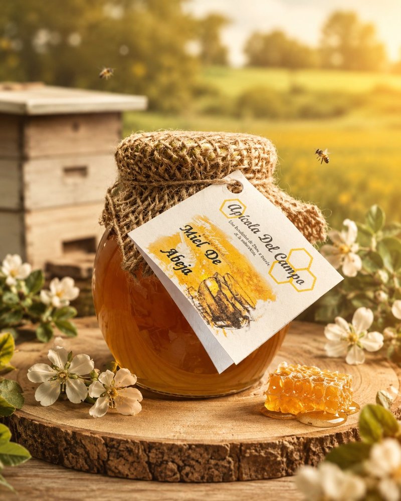 Miel de abejas x 300 gramos Vidrio