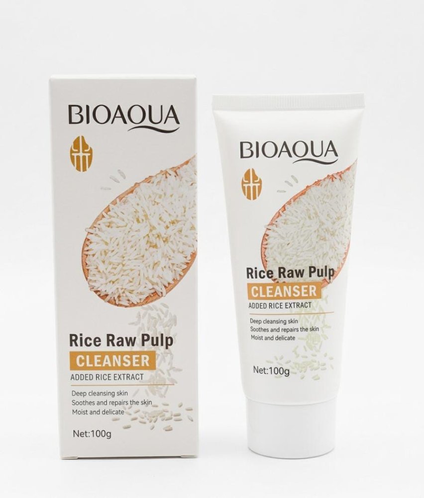 Bioaqua limpiador facial arroz