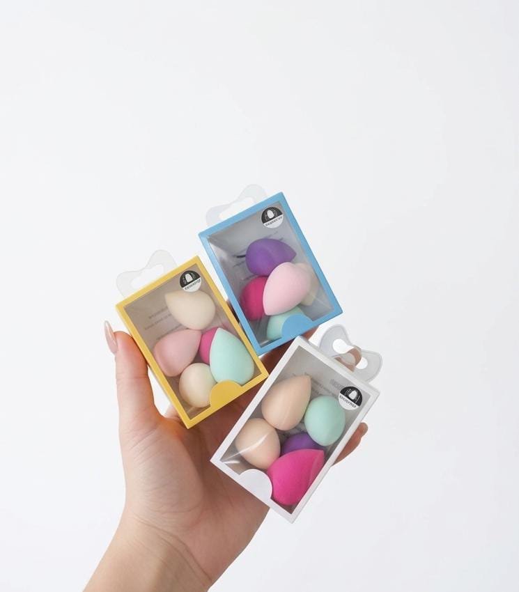 Set mini esponjas x5