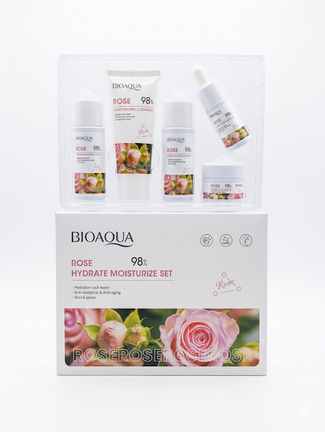 Kit viajero bioaqua rose