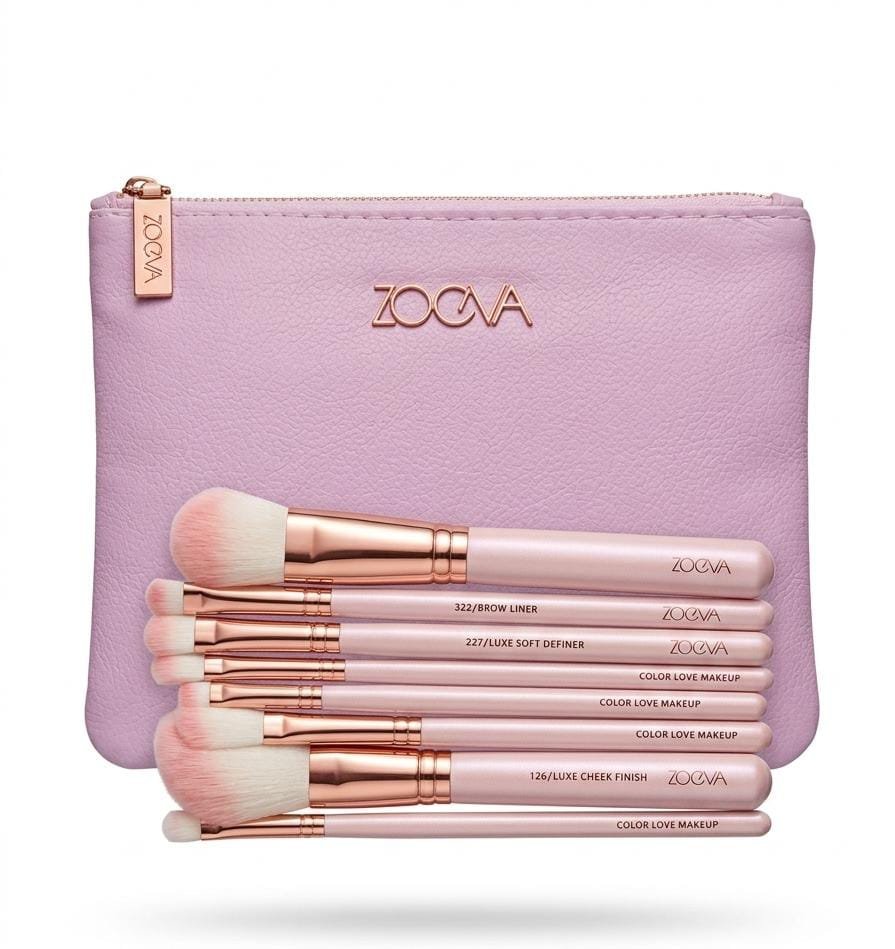 Brochas zoeva x15 + estuche