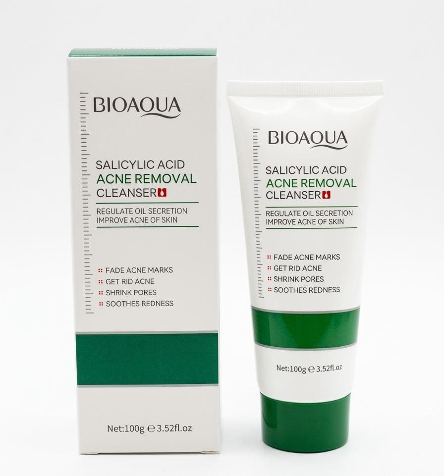 Bioaqua limpiador facial ácido salicilico