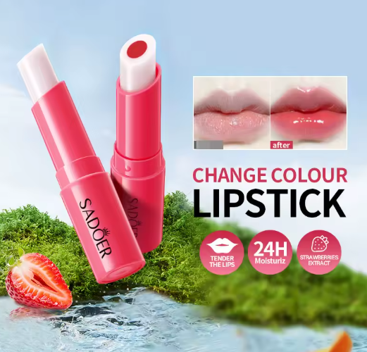 Sadoer lip fresa y durazno