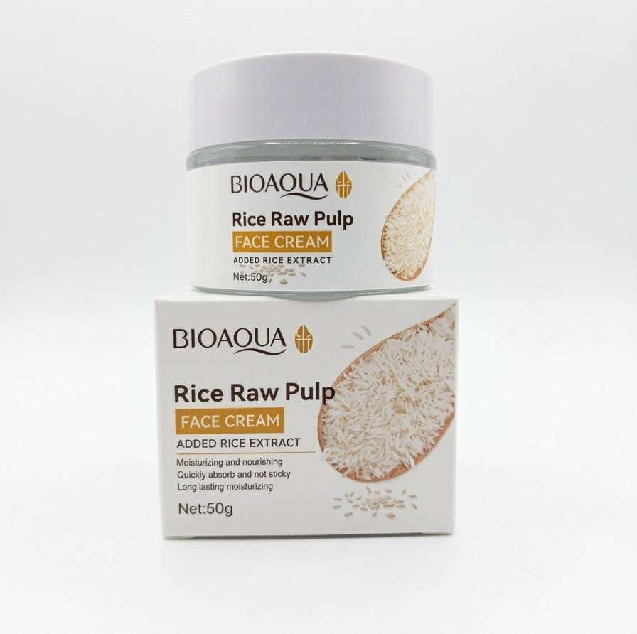 Bioaqua crema facial arroz