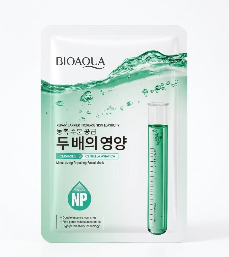 Bioaqua mascarilla facial NP ceramida / centella asiática