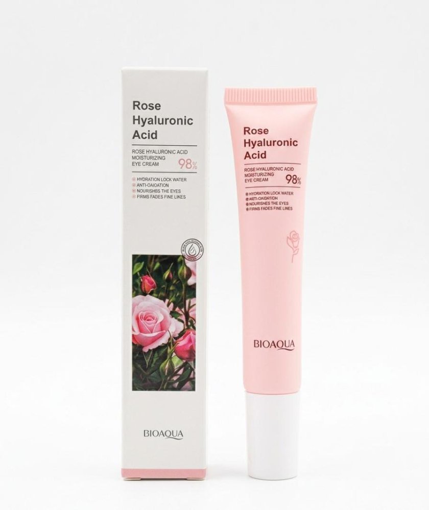 Bioaqua contorno de ojos rose acid hialuronic