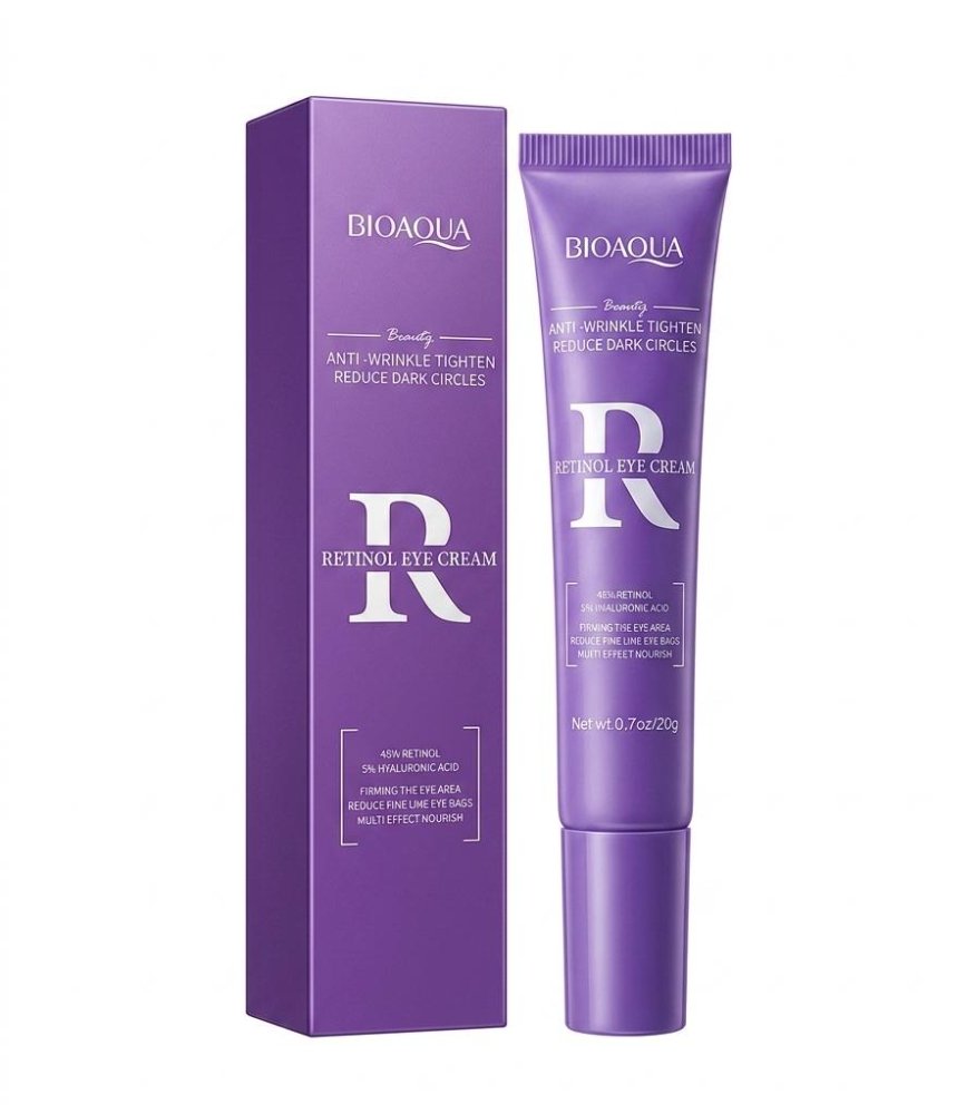 Bioaqua contorno de ojos retinol