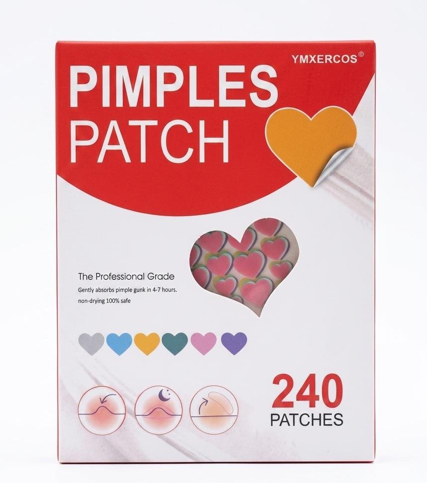 Parches de acne corazon x240 (6 laminas)