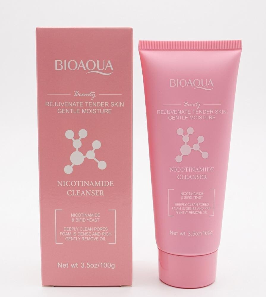Bioaqua limpiador facial nicotinamide