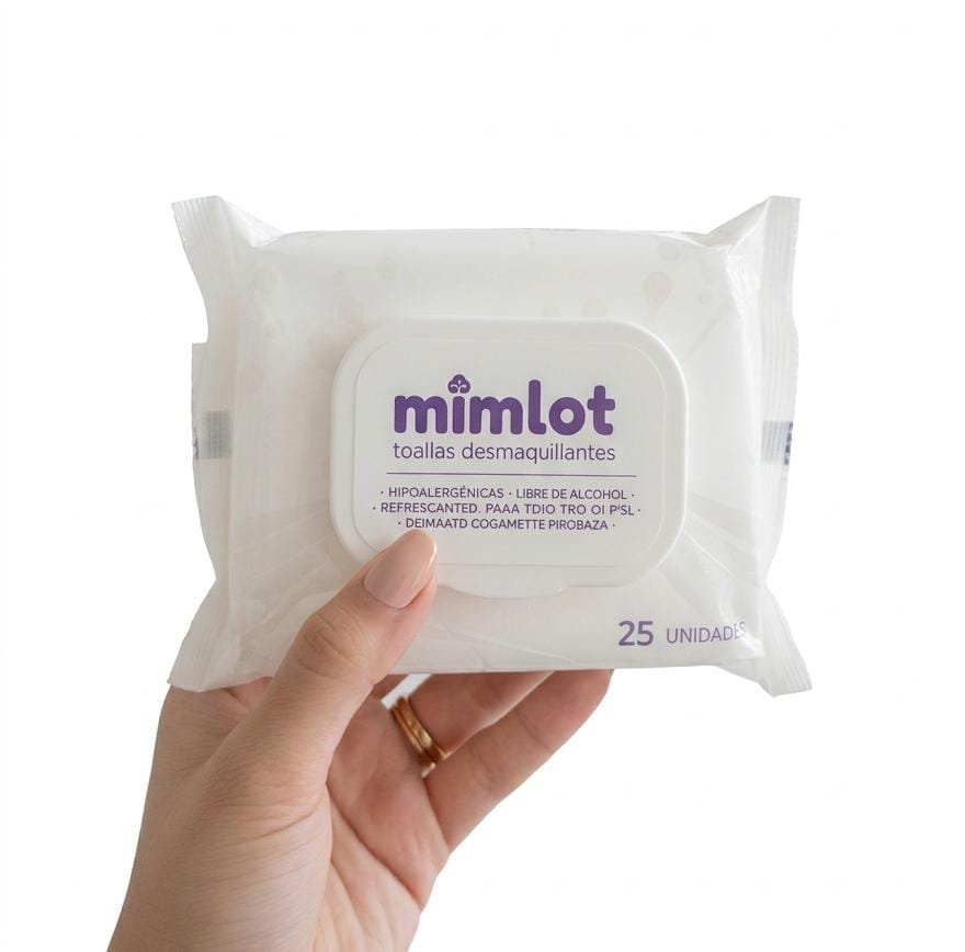 Toallitas desmaquillantes mimlot x25und