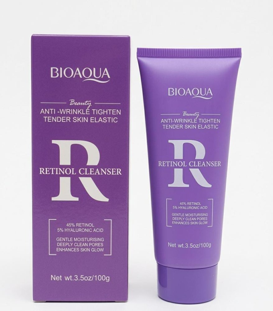 Bioaqua limpiador facial retinol
