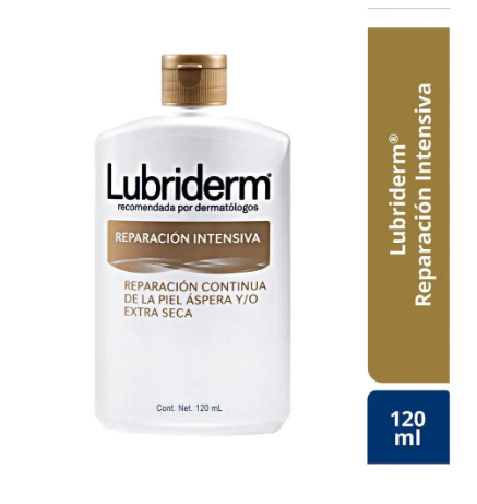 Crema lubriderm dorada x120ml