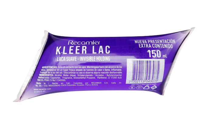 Recamier laca suave morada