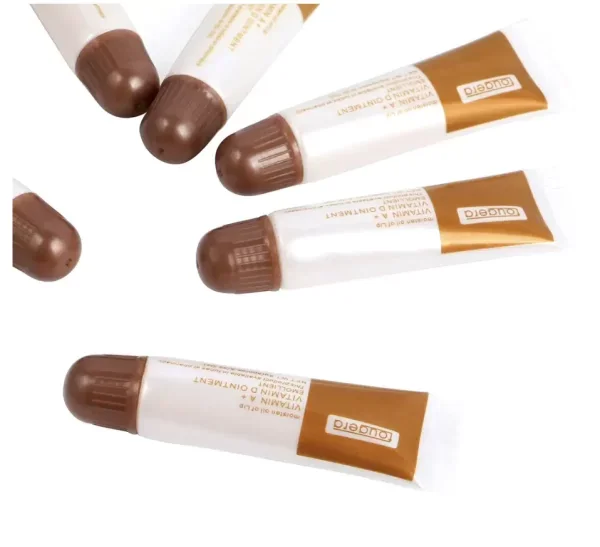 Vitamina Tubos A y D Tapa Marron