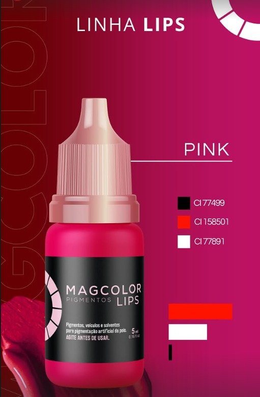 Mag Gold Lips Pink 5 ML