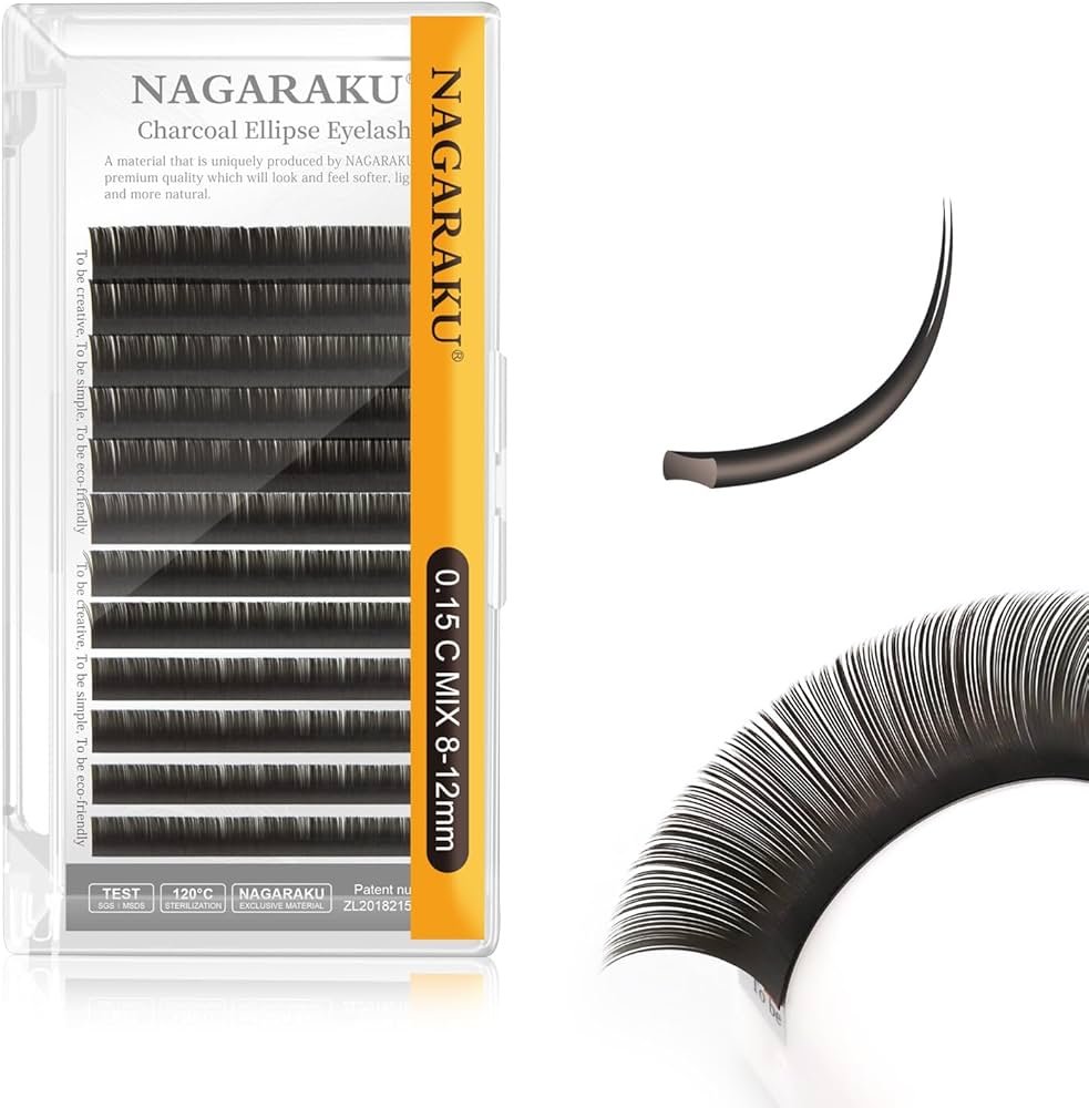 Set Pestaña Nagaraku Mix 0.12 D