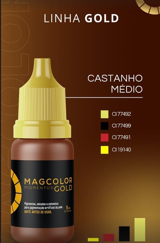 Mag Gold Castaño Medio 5 ML