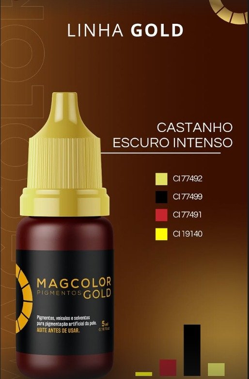 Mag Gold Castaño Oscuro Intenso 5ml