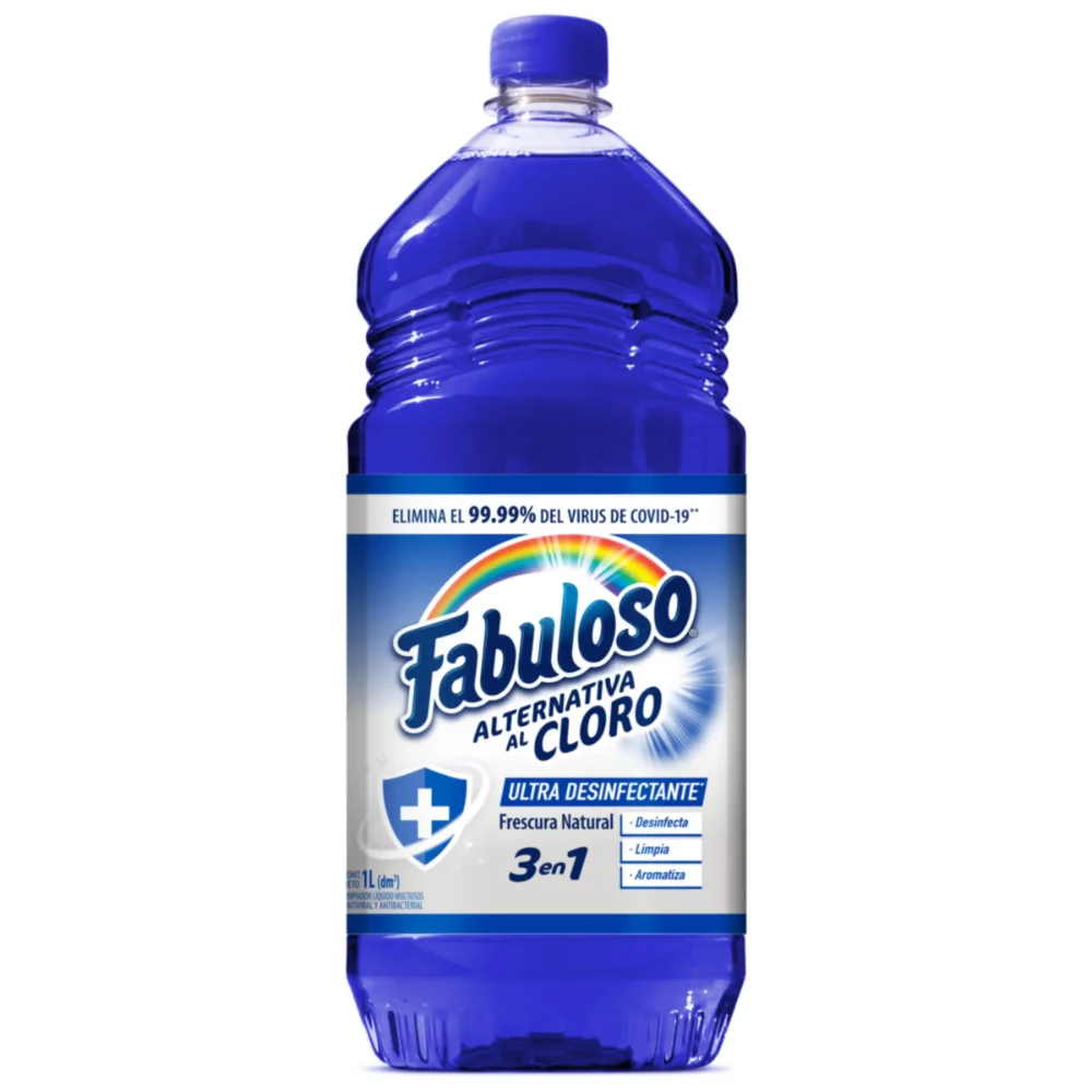 Fabuloso 3 en 1 alternativa al cloro