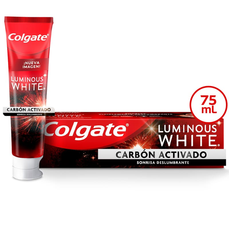 Colgate Luminous White Carbón Activado