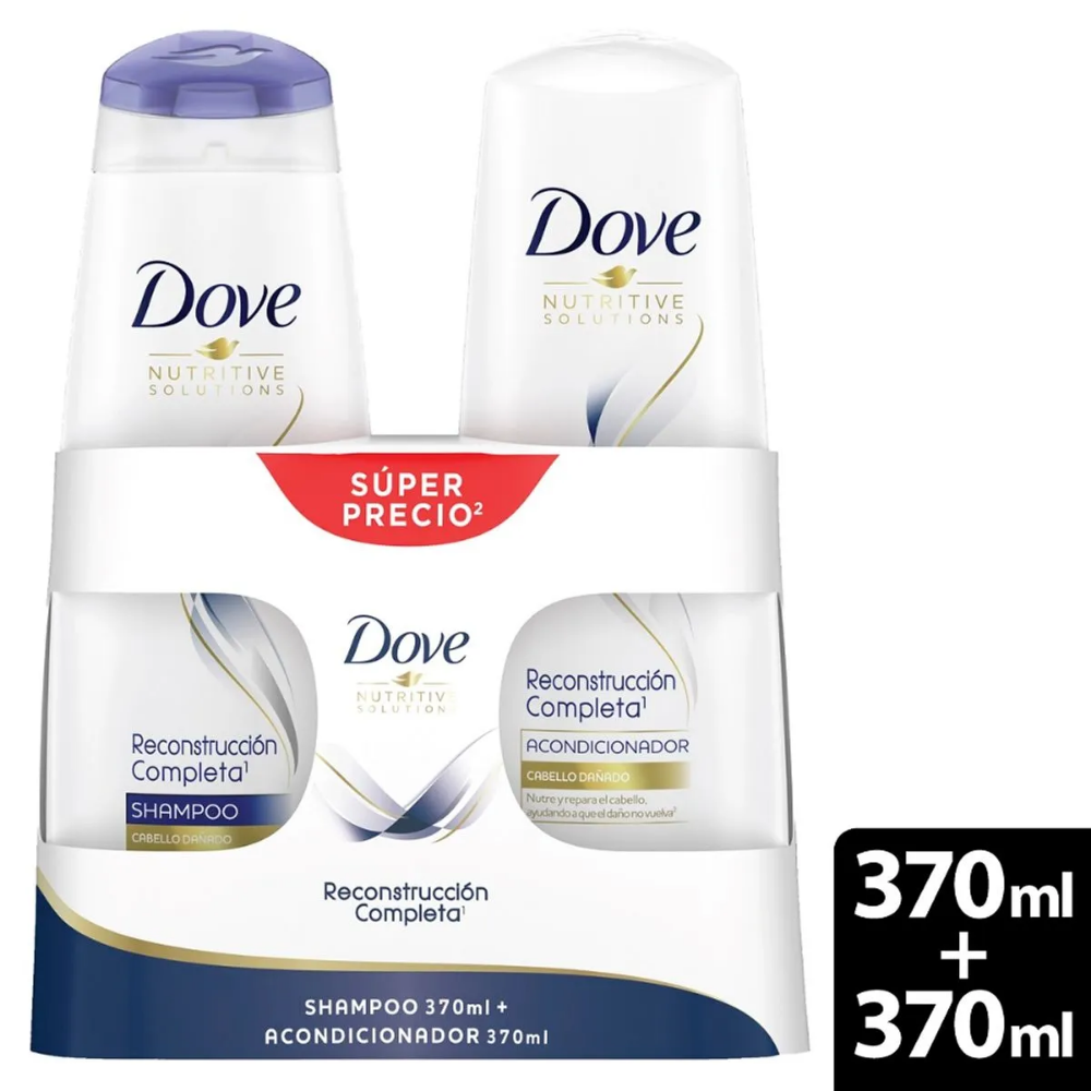 Shampoo Dove + Acondicionador