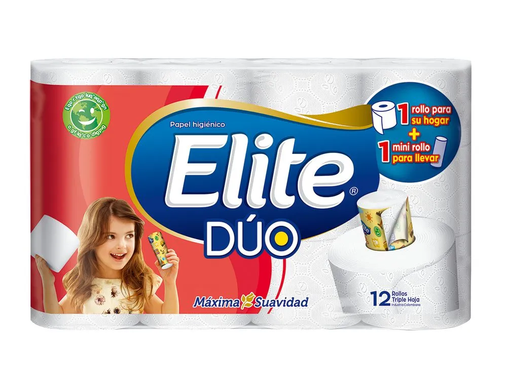 Papel Higiénico Elite DUO