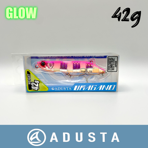 JIG ADUSTA URAGANO 42G - Pink Zebra GLOW