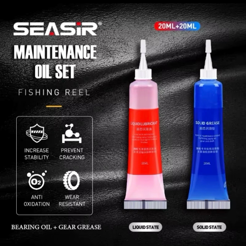 Aceite y grasa - Mantenimiento de carrete SEASIR