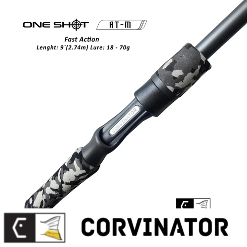 CAÑA ONE SHOT 902 - 2.74M. - 18 A 70GR - CORVINATOR